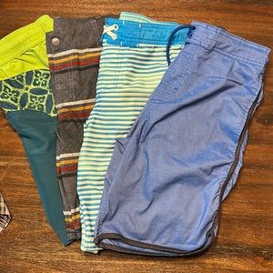 4 Pairs Boys Swim Shorts